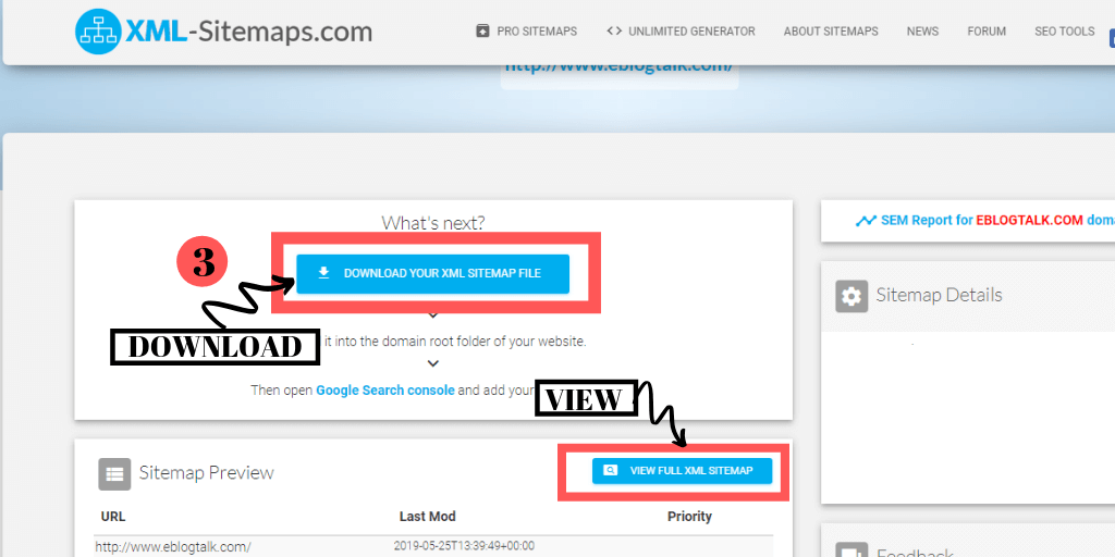 Sitemap-generator