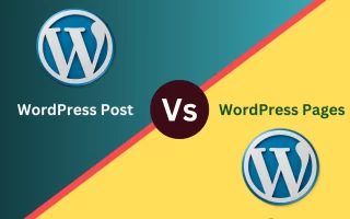 wordpress post vs pages