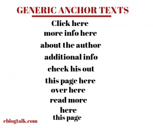 generic anchor text