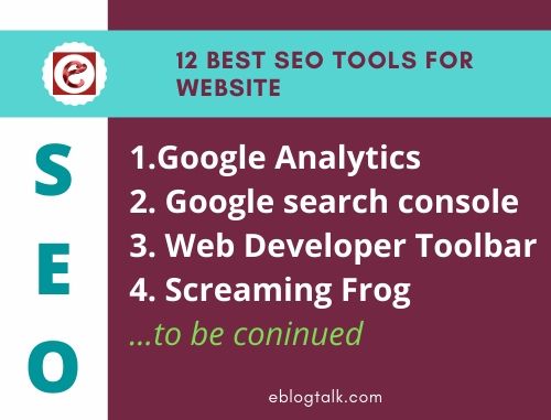 12 Best SEO Tools for website