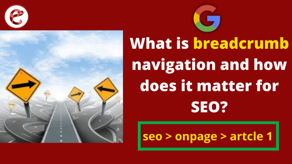 breadcrumb navigation seo