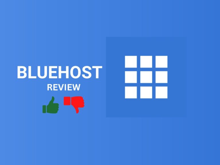 bluehost review 2023