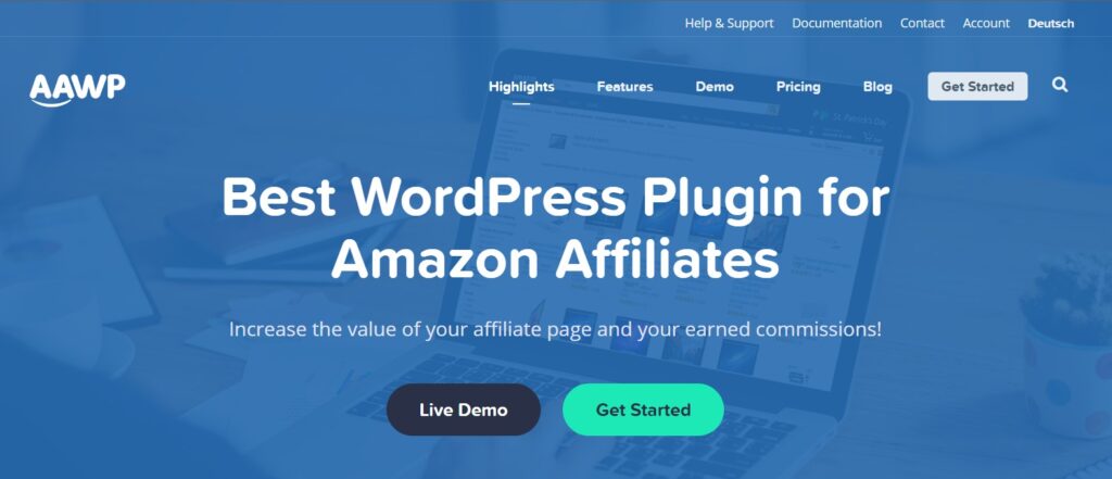 AAWP wordpress plugin