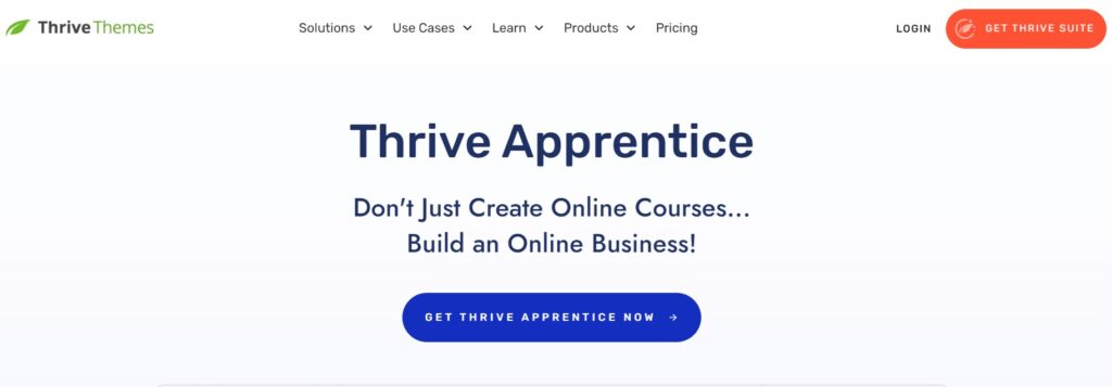 thrive apprentice wordpress membership plugin