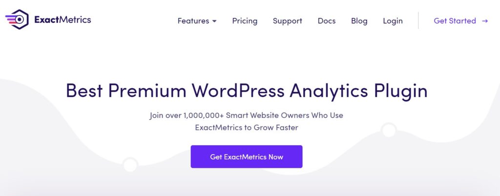 exactmetrics wordpress google analytics plugin