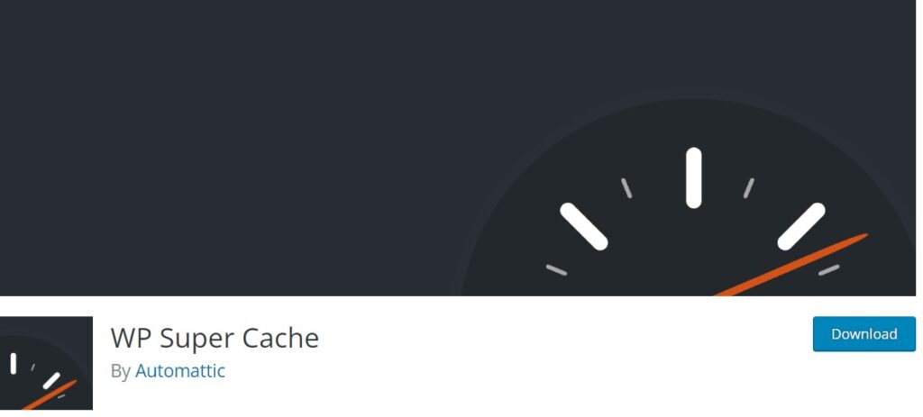 wp super cache plugin