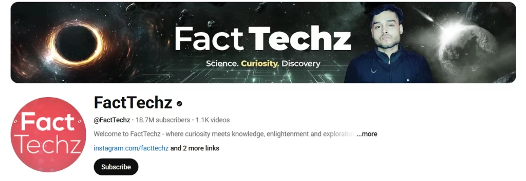 FactTechz youtube channel