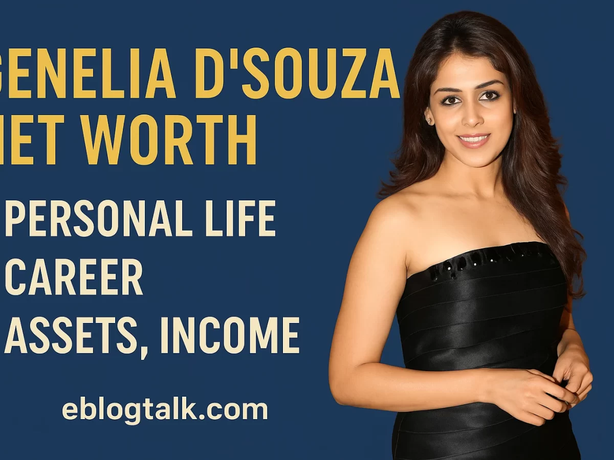 Genelia D’Souza Net Worth 2025: Personal Life, Career, Assets, Income