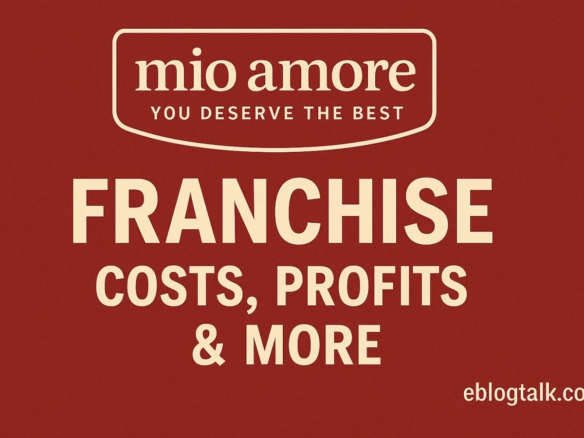 Mio Amore Franchise in 2025: Costs, Profits and Product Categories