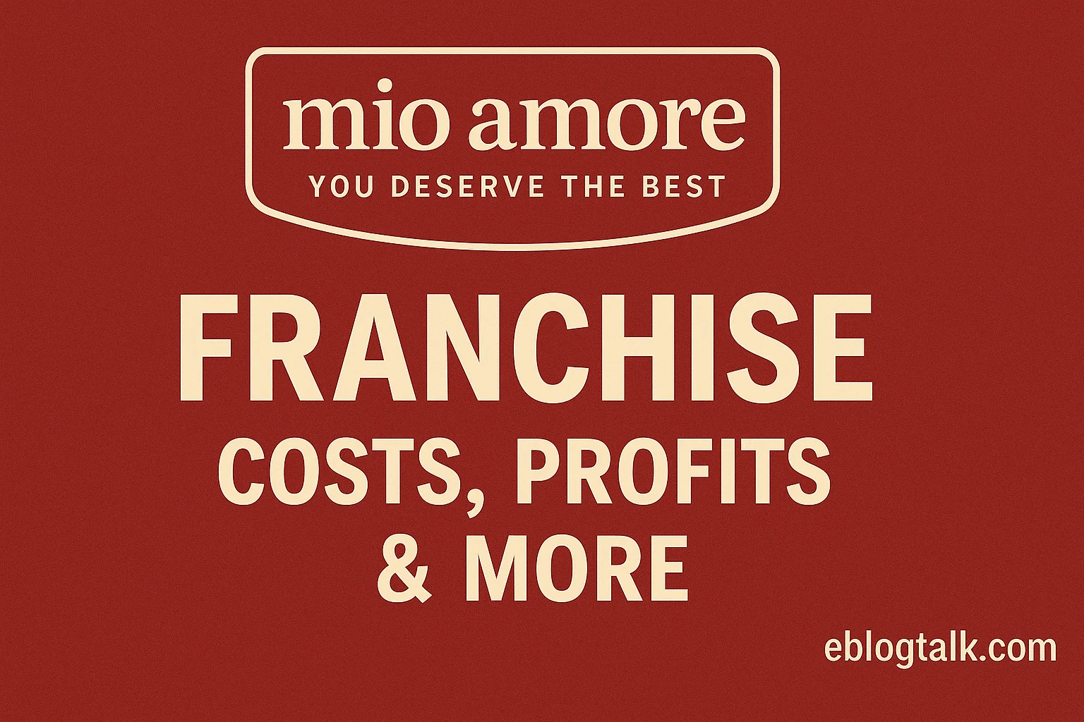 Mio Amore Franchise