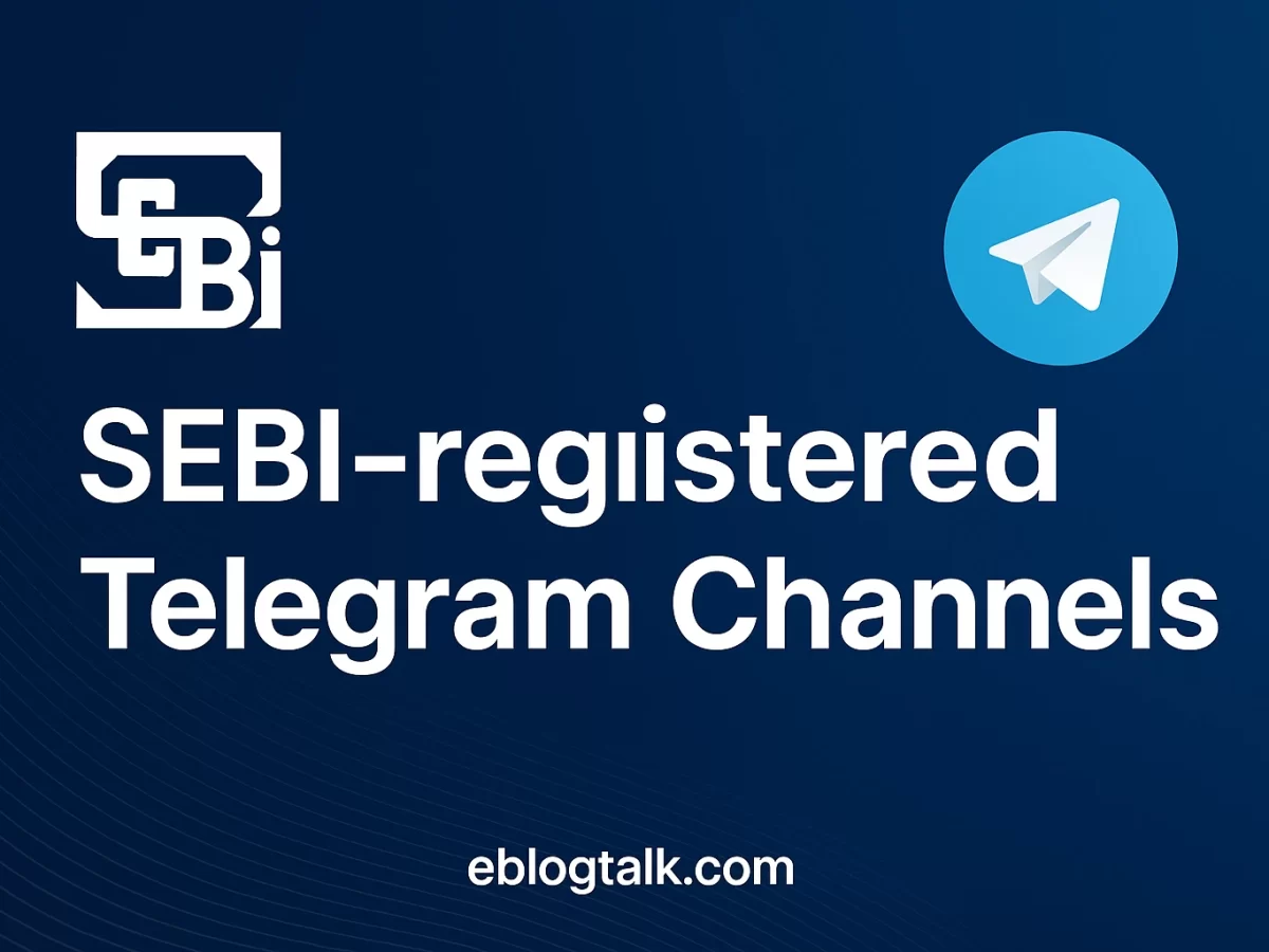 Top 20 SEBI-Registered Telegram Channels 2025