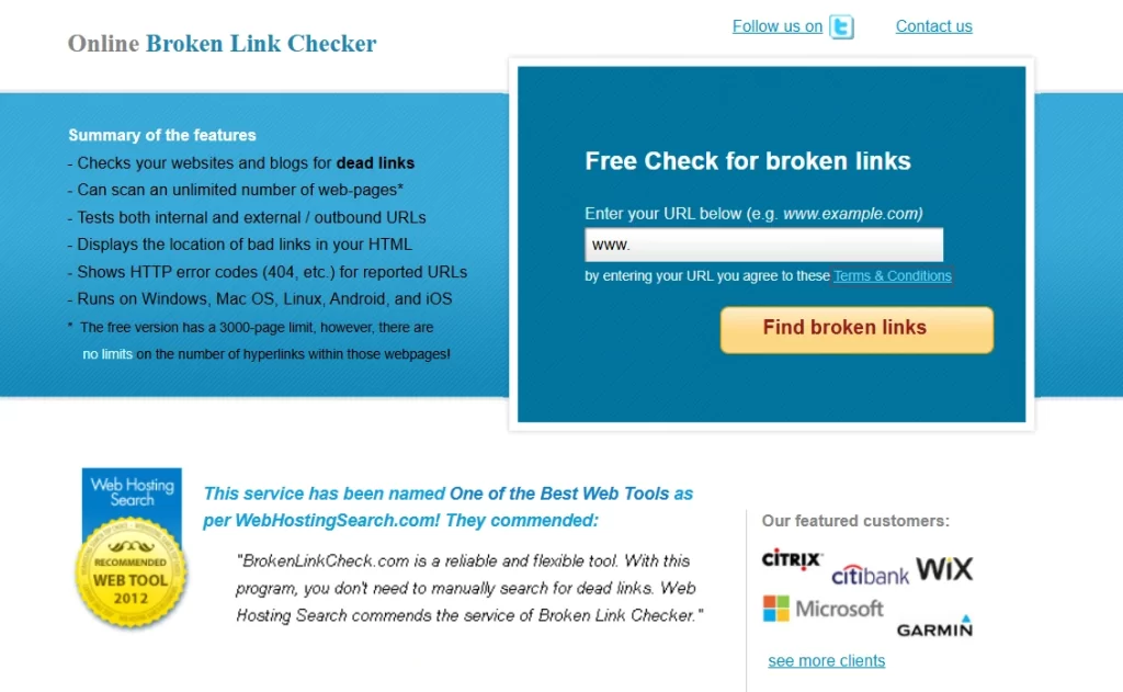 brokenlink checker