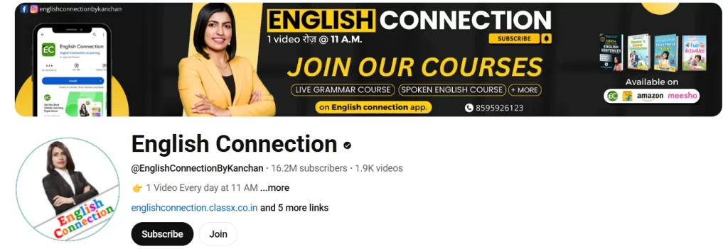 english connection youtube channel
