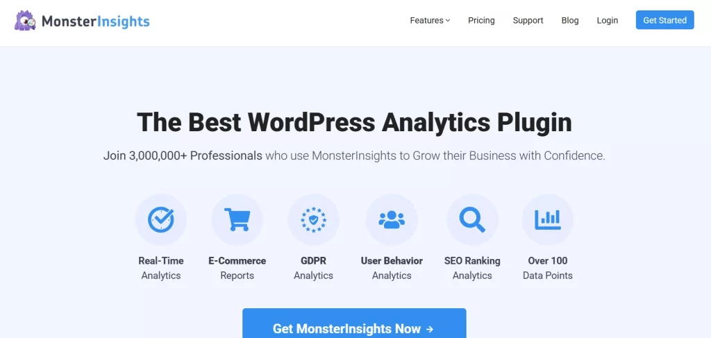monsterinsights seo plugin